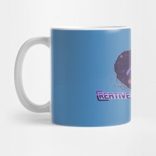 WEIRDO - Crative Energy Flo - Universe - Full Color - Steel Blue Mug